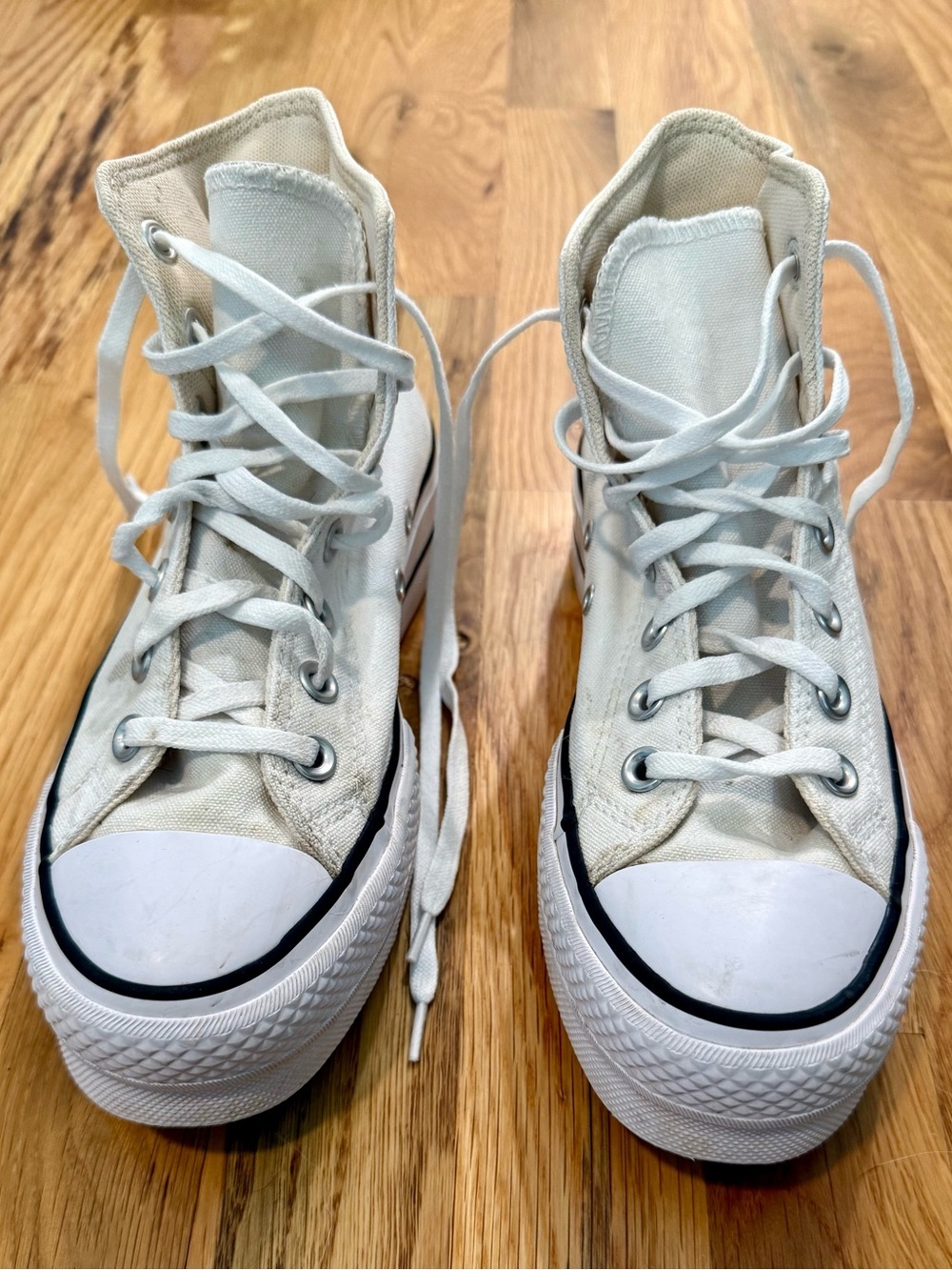 Converse Chuck Taylor All Star Lift Platform High Top White Women’s 5.5